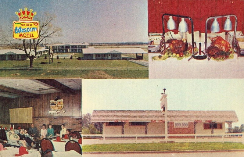 Colonial Motor Inn (Country Hearth Inn and Suites) - Old Postcard